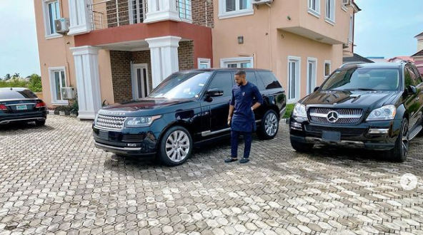 Actor Williams Uchemba narrates how God blessed him with two SUVs after donating money for a church project