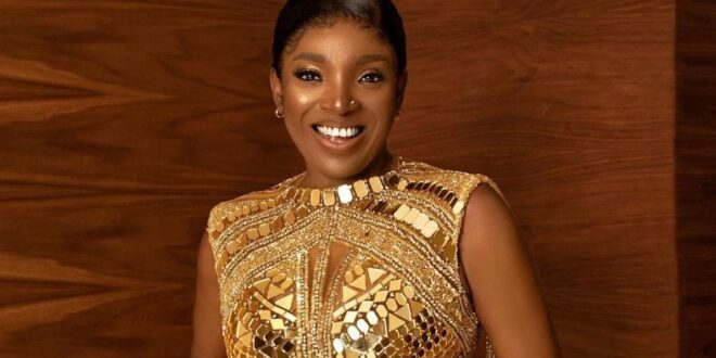 Annie Idibia is filming a new series 'The Adventures of Nkoyo' directed by Seyi Babatope