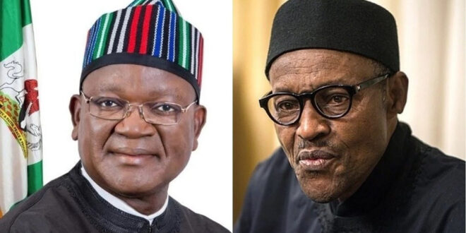 Attack on Governor Ortom should not be politicized - Buhari
