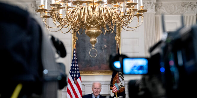 Biden will deliver a prime time address on Thursday, marking the first anniversary of the pandemic in the U.S.