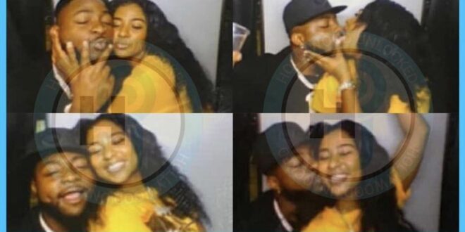 Chioma: Davido Pictured Kissing Alleged New Girlfriend, Nigerians React