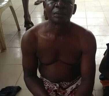Elderly man allegedly caught raping 8-year-old girl in Abia community (photos)
