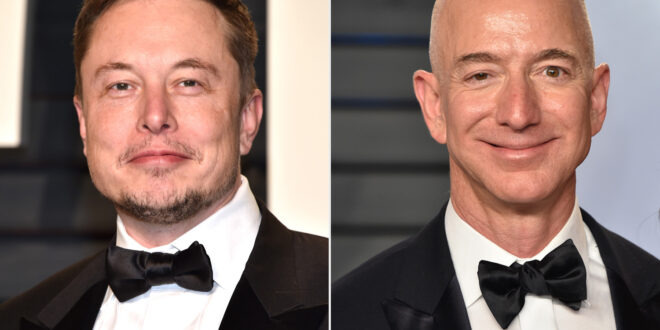 Elon Musk loses $27billion in just one week and falls behind Jeff Bezos to become the world