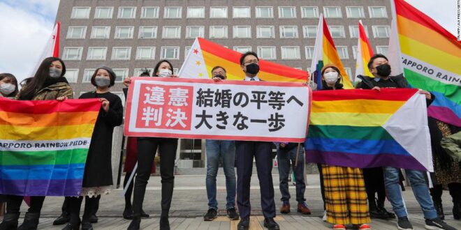 Japan's failure to recognize same-sex marriage is 'unconstitutional,' court rules