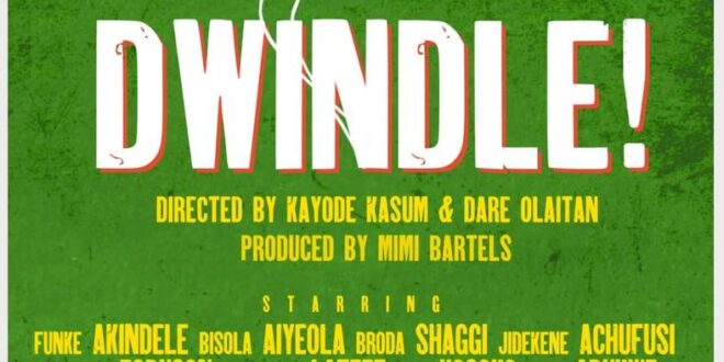 Kayode Kasum & Dare Olaitan are co-directing a comedy titled 'Dwindle!'