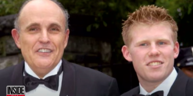 Newsmax Hires Rudy Giuliani’s Son as a Contributor