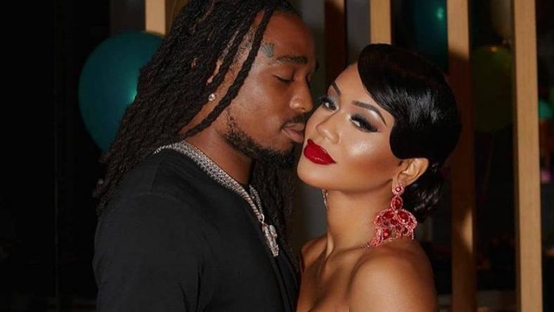 Rapper Quavo and ex-girlfriend Saweetie's physical altercation in elevator before breakup caught on video