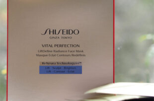 Shiseido Vital Perfection Radiance Sheet Mask | British Beauty Blogger