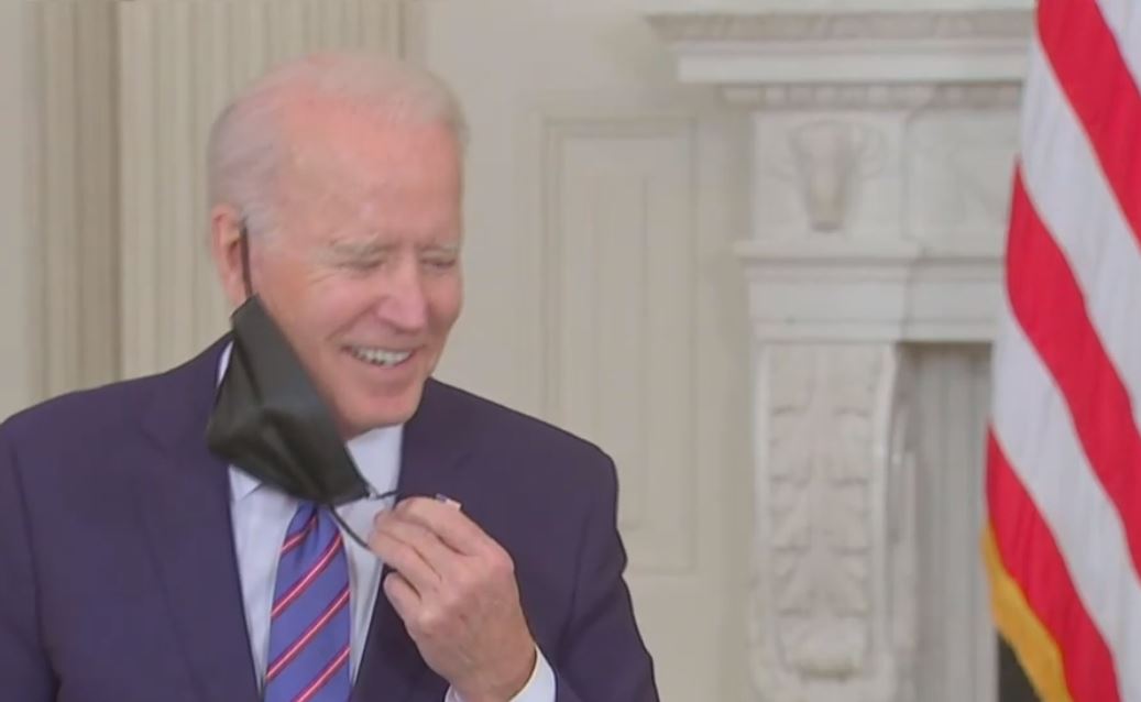 Biden Laughs At Mitch McConnell Then Masterfully Turns Republican Voters Against Him
