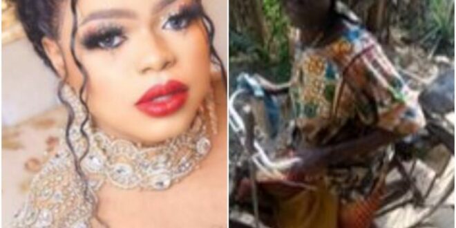 Bobrisky Opens Up On Trying To Sleep With Grandson Of Viral Old Woman He Promised To Help| Video