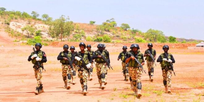 Buhari commends NAF troops for fighting crimes