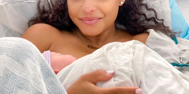 Christina Milian welcomes her 3rd child, a baby boy (Photos)