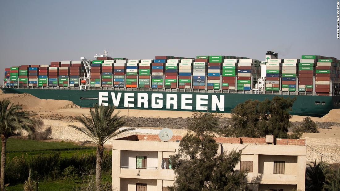 Egypt impounds Ever Given ship over $900 million Suez Canal compensation bill