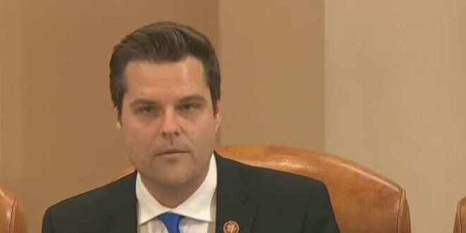 Matt Gaetz Is Going Down As Reports Surface Of Potential Multiple Women Sex Trafficked