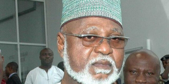 Over 6 million illegal weapons are in circulation across Nigeria - Former Head of State,  Abdulsalami Abubakar