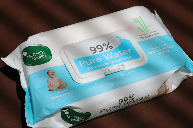 Mother Sparsh 99% Pure Unscented Water Wipes