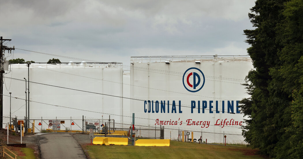 Biden says Colonial Pipeline is nearing ‘full operational capacity,’ and doesn’t rule out a counterattack.