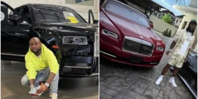 Burna Boy's PA , Manny Reveals The Unknown About His Rolls Royce To Shade Davido Who Recently Bought His