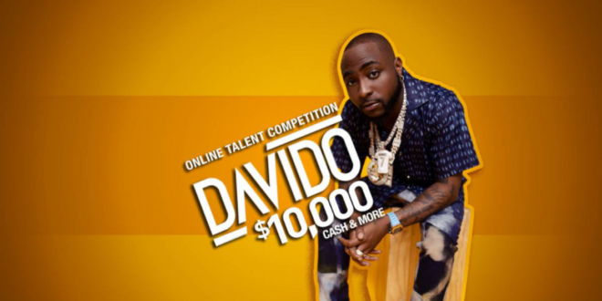 Davido celebrates 10 years in the game with $10,000 talent hunt