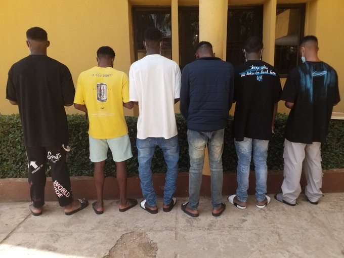 Five suspected internet fraudsters arrested at Ilorin Airport