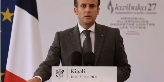 French president Emmanuel Macron seeks forgiveness for France