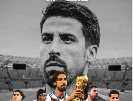 Germany World Cup winner, Sami Khedira announces retirement from football at 34