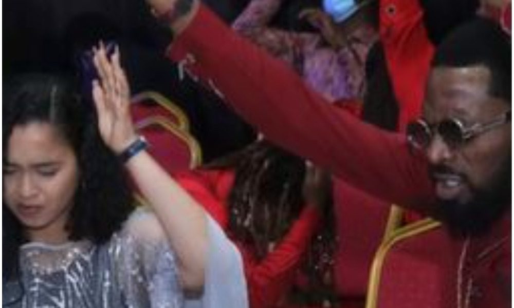 “I Am Born Again” – Dbanj Says As He Surrenders To Christ With His Wife, Lineo  |Video