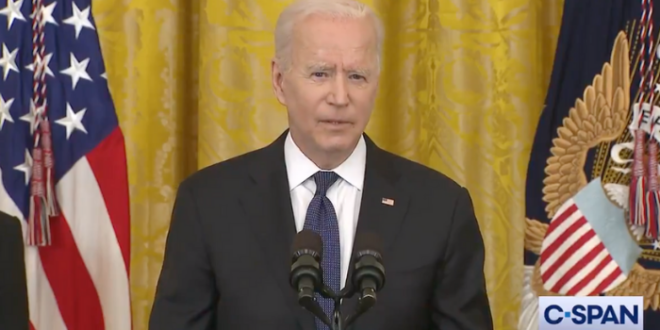 Joe Biden Declares That America Is A 'Product Of A Document' Not Geography, Ethnicity, or Religion