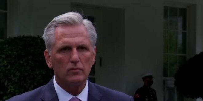 Kevin McCarthy Just Tried To Blame Nancy Pelosi For Marjorie Taylor Greene’s Holocaust Remarks