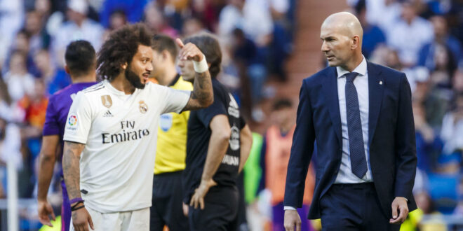 Marcelo is axed from the Real Madrid squad