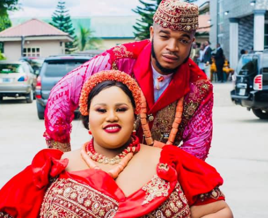 Photos from the traditional wedding of the pretty differently-enabled Nigerian woman, Dorathy Osaronu