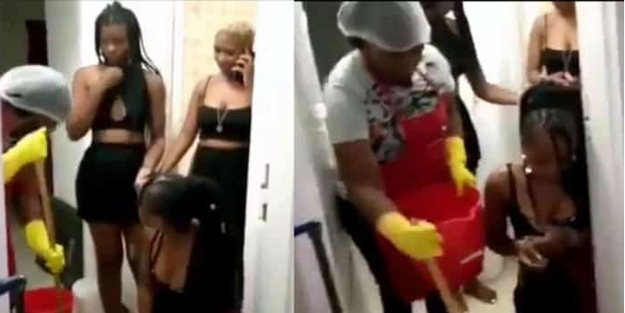 Slay Queens arrested and handcuffed after