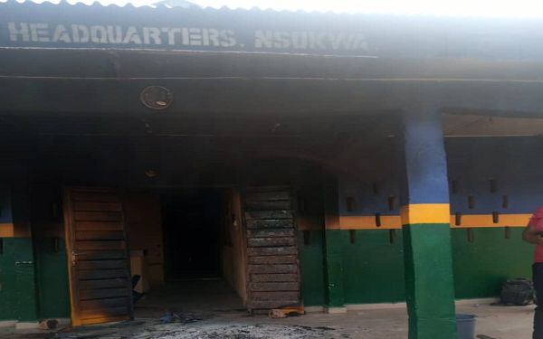 Three police officers allegedly feared dead as gunmen raze Delta police station