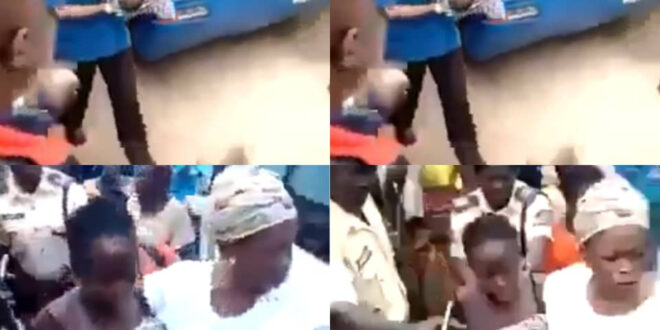 Woman births her baby inside a BRT bus in Lagos (video)