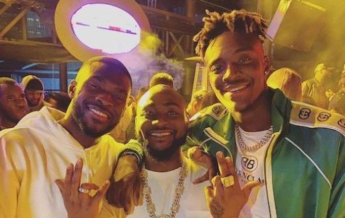 Chelsea Players Storm Lagos, Hangout With Davido