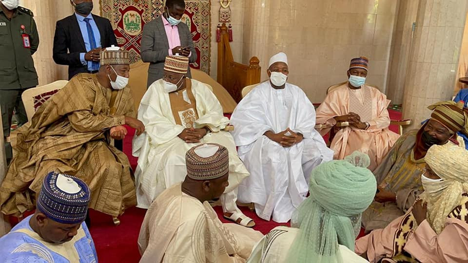 Governors, Ministers, top APC officials arrive Emir of Kano