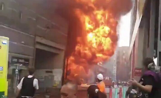 Huge fireball explodes in garage under Elephant and Castle station in London (Video/Photos)