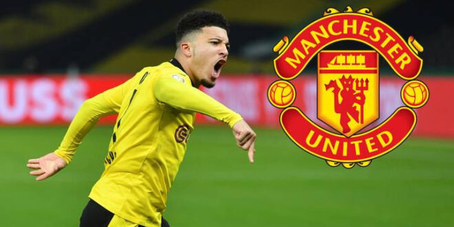 Jadon Sancho to become second-highest-paid Manchester United player with ?350,000-a-week