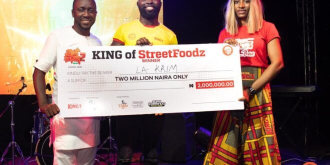 La Krim wins N5m, emerges new king of Street Foodz