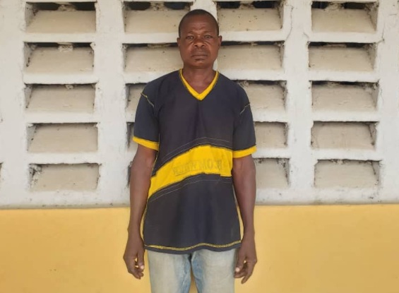 Man arrested for defiling his 14-year old daughter (photo)
