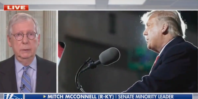 McConnell on Whether He’ll Welcome Trump’s Involvement in Midterm Elections: "Well, He Has His Own Agenda"
