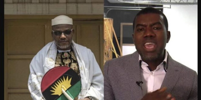 Nnamdi Kanu was not arrested or extradited by the British government- Reno Omokri claims