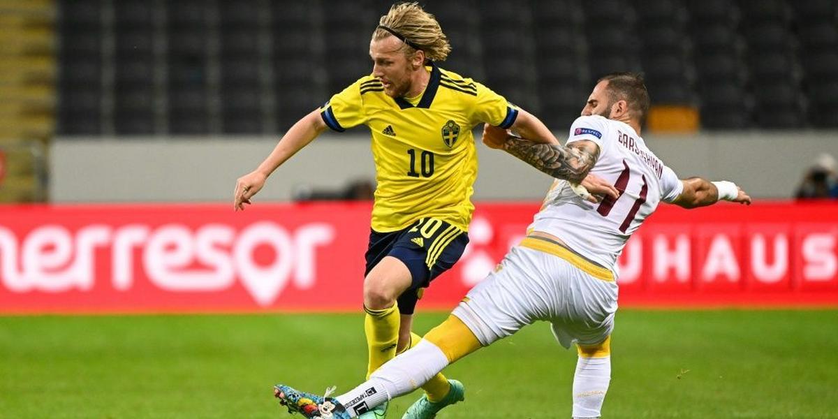 Sweden see off Armenia in Euro warm-up