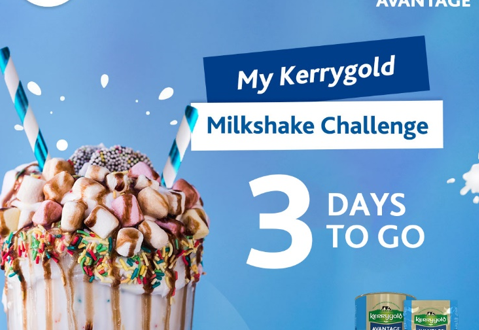 The countdown begins as the #MyKerrygoldMilkshake challenge draws close to an end