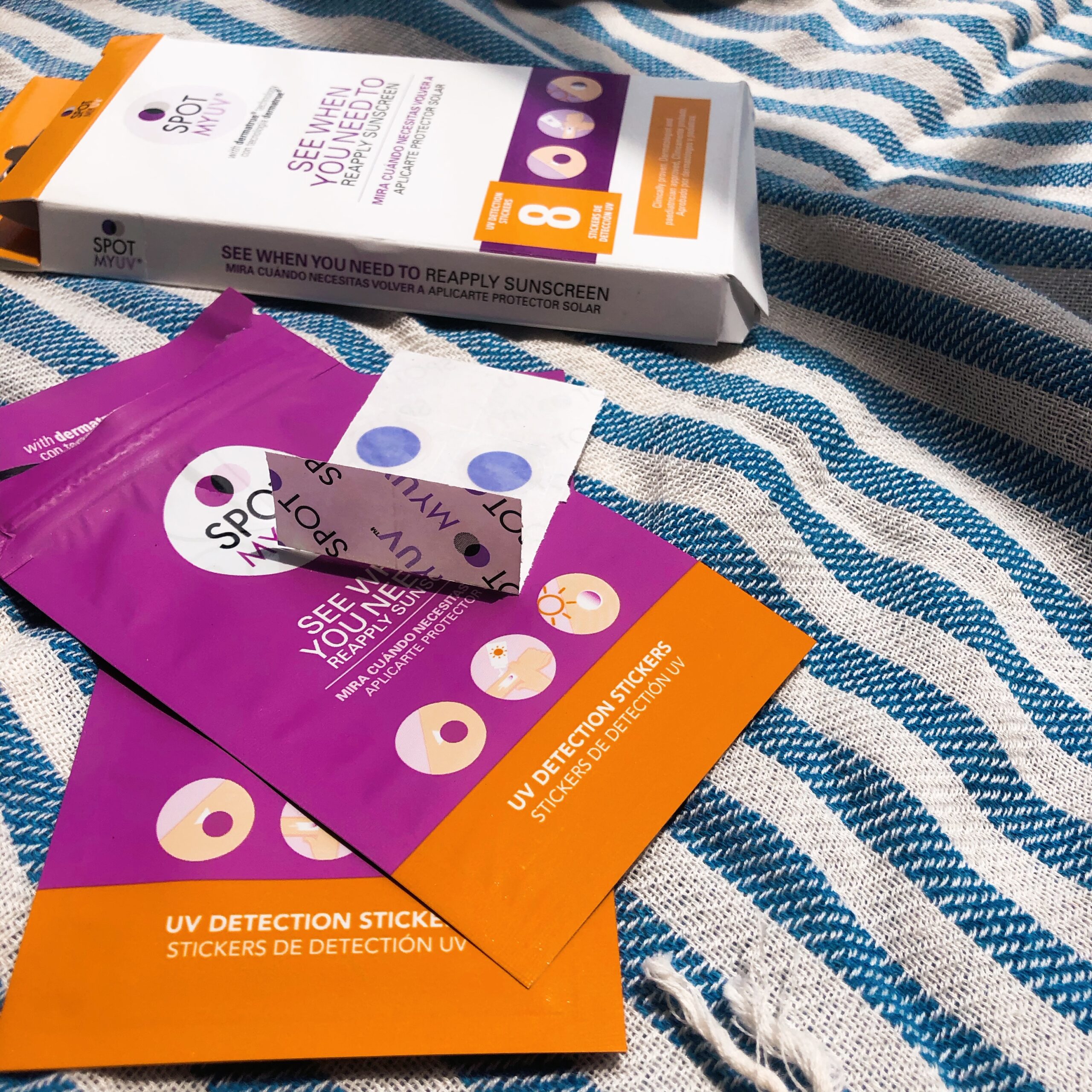 These Purple Stickers Proved Some Of My Sunscreens Really Don't Work