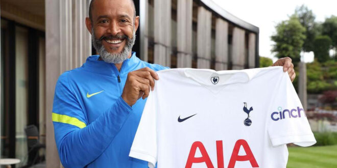 Tottenham appoint Nuno Espirito Santo as new Manager