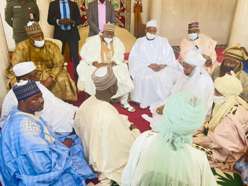 Update: Photos of State Governors, others at Emir of Kano