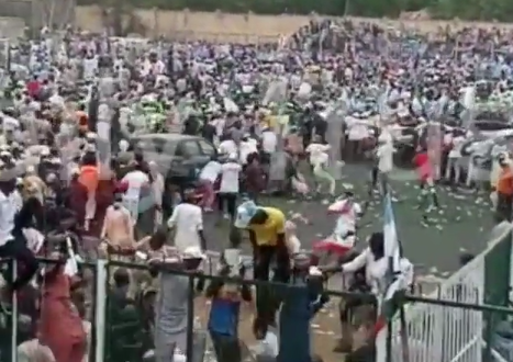 Violence erupts at APC mega rally in Kano (video)