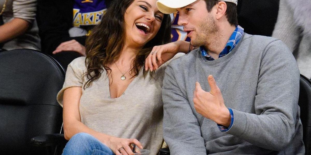 Ashton Kutcher and Mila Kunis say they only bathed their kids when they were visibly dirty
