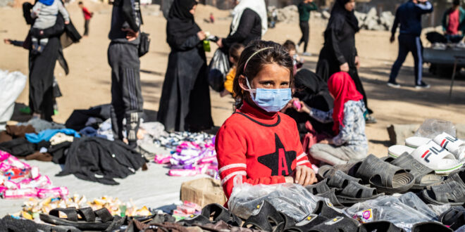 Children in Raqqa still living in ruins four years after battle
